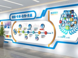 武宣企业文化墙制作都有什么特点呢
