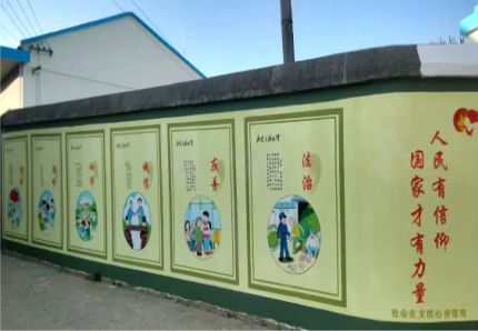 武宣文化墙施工攻略