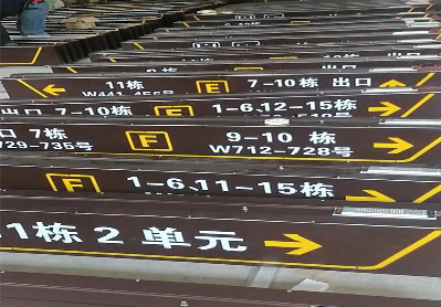 武宣广告标识中，常见的几种安装方式。