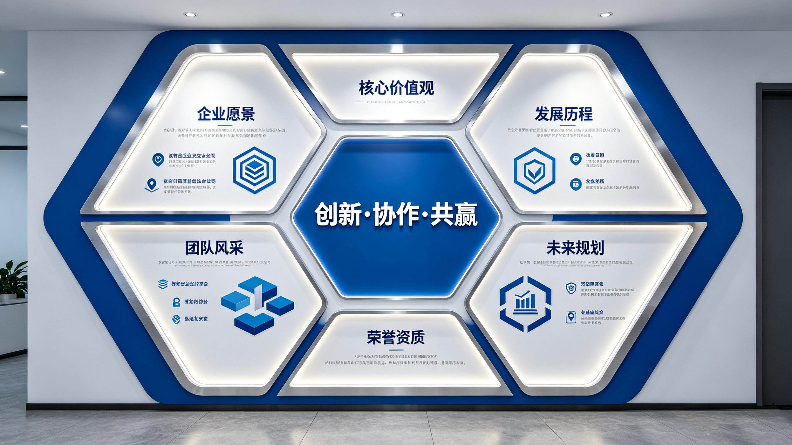 武宣企业文化墙六边形避坑指南（新手常犯5个错误）
